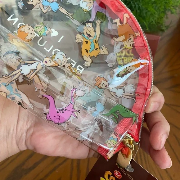 Revolution Beauty Cocoa Pebbles Eyeshadow With Matching Flinstones Makeup Bag - Picture 4 of 9